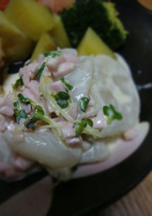 かぶとおさかなソーセージの味噌マヨサラダ-レシピのメイン写真
