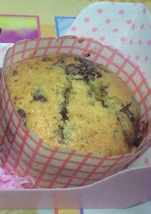 混ぜて焼くだけの簡単チョコマフィン♪-レシピのメイン写真