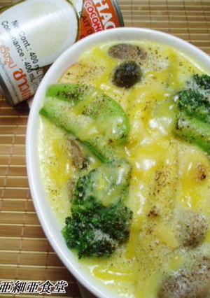 中国野菜のマカオ風グラタン-レシピのメイン写真