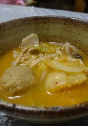 簡単✿あったか✿キムチの味噌汁-レシピのメイン写真