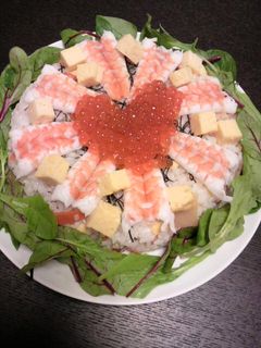簡単☆ちらし寿司ケーキ-レシピのメイン写真