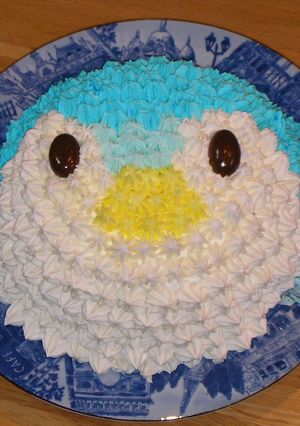 キャラデコ☆ポッチャマケーキ-レシピのメイン写真