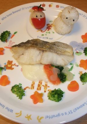 クリスマス　プレート　（離乳食）-レシピのメイン写真