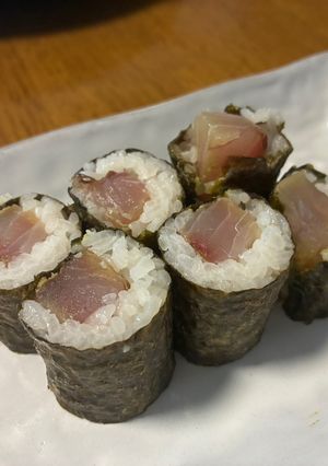 簡単！ヒラマサの細巻き寿司-レシピのメイン写真