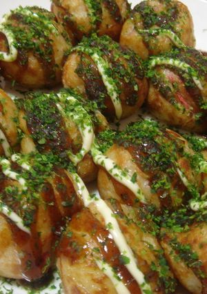 タコ無しだけどカリカリたこ焼き☆-レシピのメイン写真