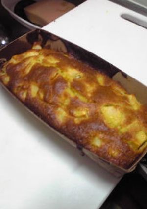 目分量★ﾎｯﾄｹｰｷﾐｯｸｽで林檎ｹｰｷ-レシピのメイン写真