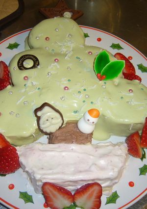 2009　クリスマスケーキ-レシピのメイン写真