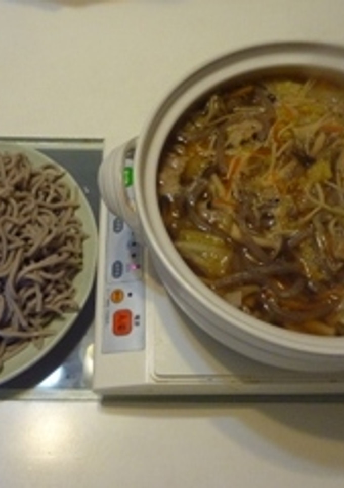 豚きのこ鍋（わんこそば風）-レシピのメイン写真
