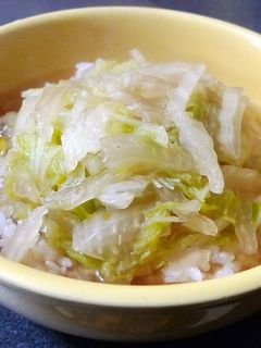 ゆず香る! 白菜だけのあんかけ丼-レシピのメイン写真