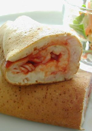 ラップピザ風ホットケーキ☆-レシピのメイン写真