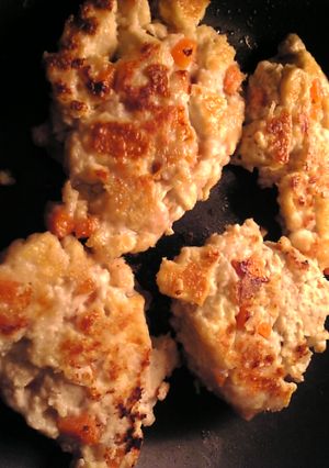 鶏挽肉と豆腐のハンバーグ-レシピのメイン写真