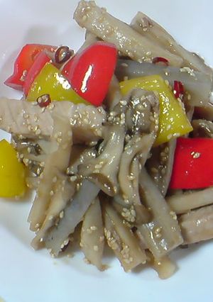 豚肉とれんこんの炒め煮-レシピのメイン写真