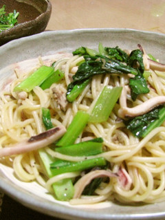 いかの塩辛パスタ-レシピのメイン写真