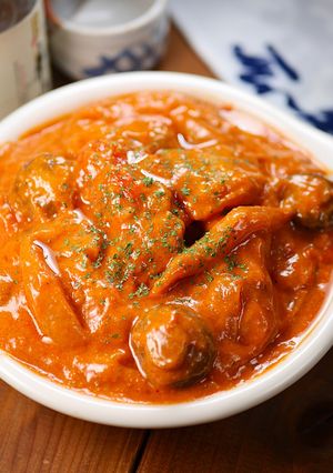 鶏の濃厚トマトクリーム煮☆🤩☆-レシピのメイン写真