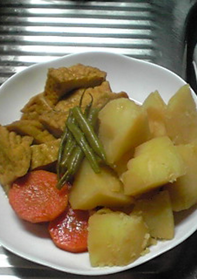 基本☆厚揚げと野菜の煮物☆-レシピのメイン写真