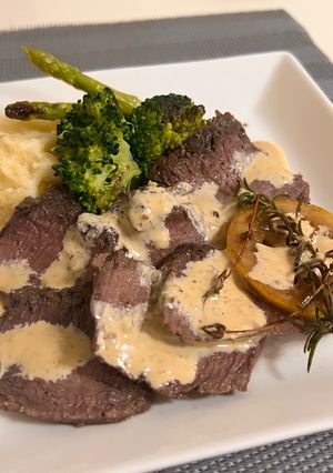 鹿肉のロースト-レシピのメイン写真