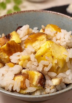 絶品！ほくほく美味しい！栗ごはん！-レシピのメイン写真