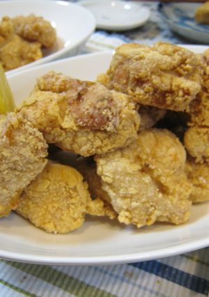 胸肉はこう切る!あっさりカリッ☆な唐揚げ-レシピのメイン写真