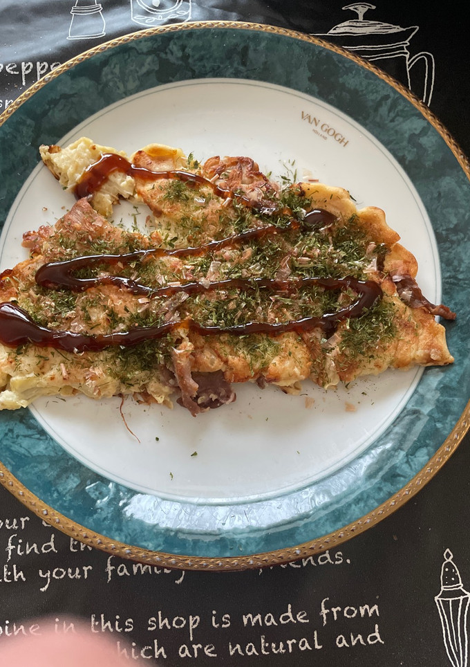米粉で作るお好み焼き★四毒抜き覚え書き-レシピのメイン写真