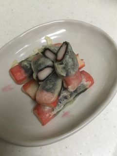 カニカマ磯辺焼き♡-レシピのメイン写真