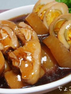 ヨシダグルメソースで豚の角煮(圧力鍋)-レシピのメイン写真