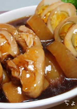 ヨシダグルメソースで豚の角煮（圧力鍋）-レシピのメイン写真