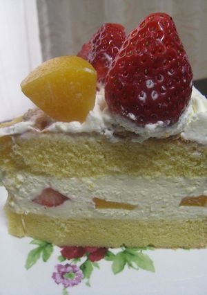 ケーキに☆チーズヨーグルトクリーム-レシピのメイン写真