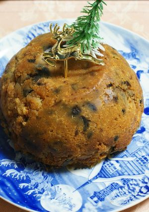 クリスマスプディング-レシピのメイン写真