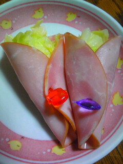 ハムでキャベツを巻きました-レシピのメイン写真