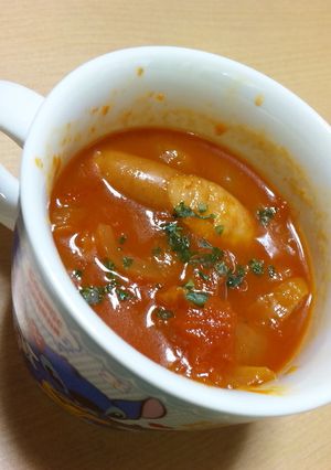 トマト缶de簡単こく旨スープ!-レシピのメイン写真