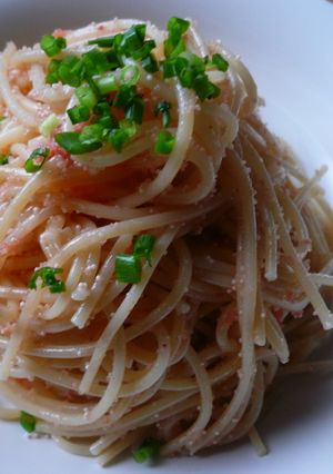 ●○簡単なめんたいこパスタ○●-レシピのメイン写真