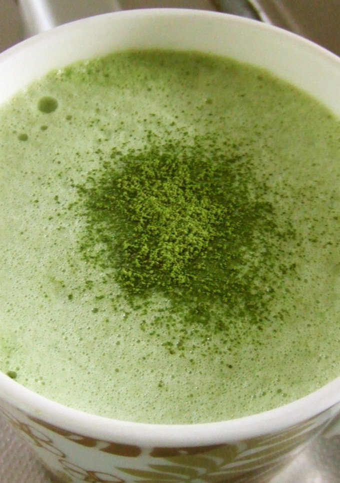 ほっと　抹茶　練乳　ミルク-レシピのメイン写真