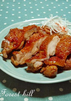 蒸し鶏の照り焼き-レシピのメイン写真