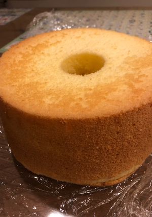 混ぜていくだけシフォンケーキ-レシピのメイン写真