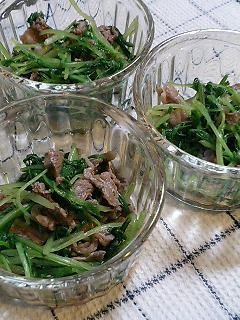 水菜でおひたし-レシピのメイン写真