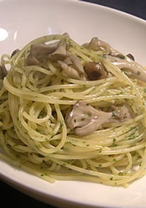 第１６７の隷使緋：ノリシオキノコパスタル-レシピのメイン写真