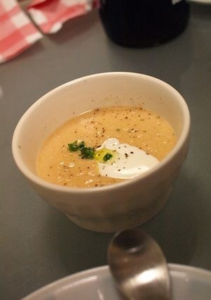 とろっと♪スモークサーモンのポタージュ-レシピのメイン写真