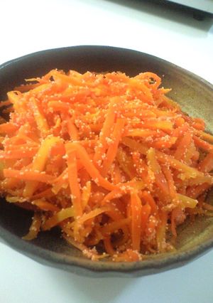 にんじんと明太子の炒め物-レシピのメイン写真