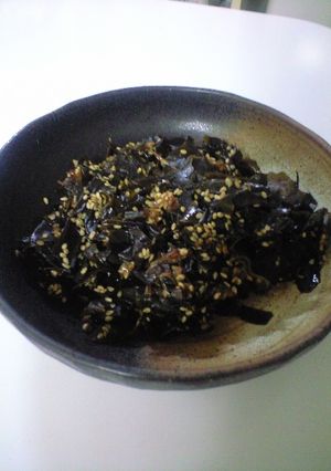 ワカメのお酢煮-レシピのメイン写真
