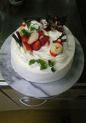 クリスマスケーキ　２００９年-レシピのメイン写真
