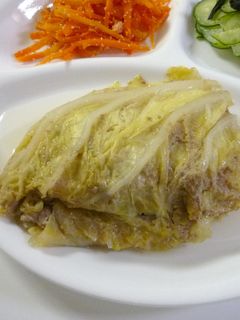 圧力鍋で白菜とひき肉の重ね煮-レシピのメイン写真