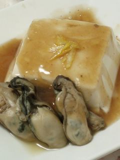 ☆牡蠣と豆腐の柚子あんかけ☆-レシピのメイン写真