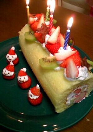 かんたん*ふわふわ* ロールケーキ生地＊-レシピのメイン写真