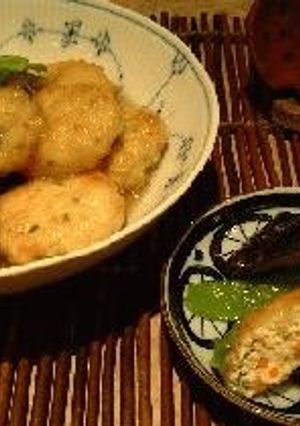 豆腐と鶏ひき肉ガンモ煮-レシピのメイン写真