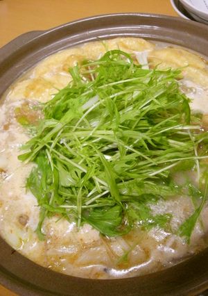 家にあるもので！坦々ゴマ鍋-レシピのメイン写真