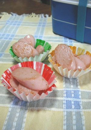 魚肉ソーセージのクレソルバターソテー-レシピのメイン写真