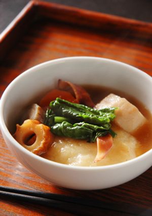 熊本(菊池)のお雑煮-レシピのメイン写真