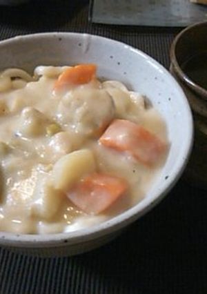あったか～♪クリームシチューうどん！！-レシピのメイン写真
