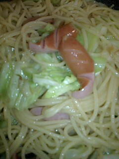 キャベツとソーセージの柚子胡椒パスタ-レシピのメイン写真
