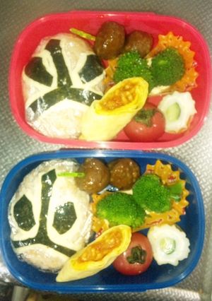 ☆キャラ弁☆シンケンジャー-レシピのメイン写真